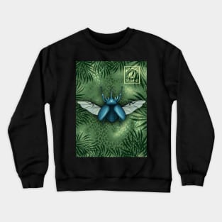 Beetle with Spread Wings Crewneck Sweatshirt